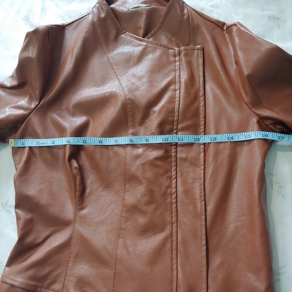 Dixie Faux Leather Jacket - Picture 10 of 11